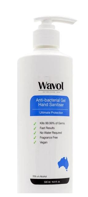 WAVOL ANTIBAC HAND SANITISER 500ML