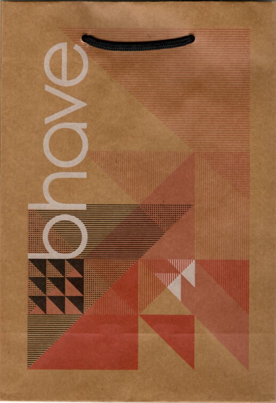 BHAVE RECYCLABLE RETAIL BAGS PK5