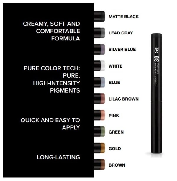 SALERM COMFORT EYESHADOW BLACK