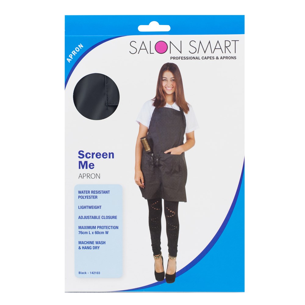 SS SCREEN ME BLK MATT APRON