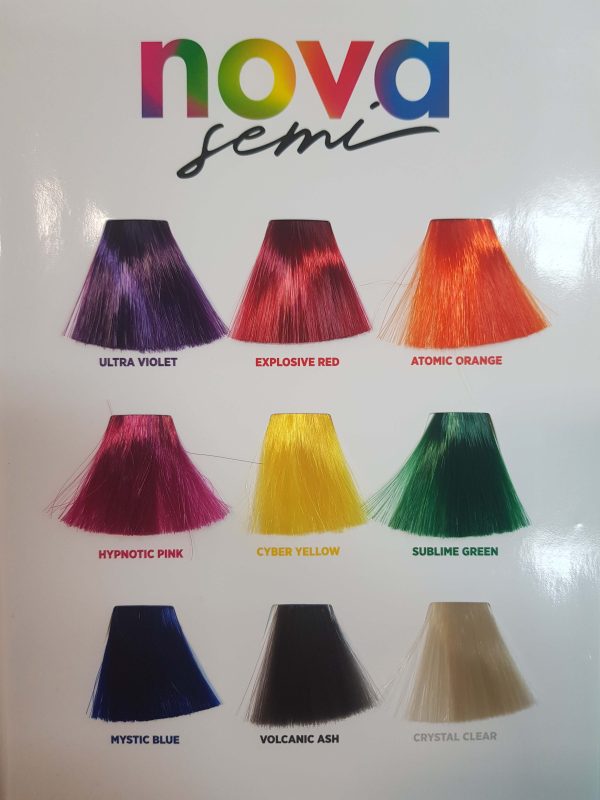 NOVASEMI A5 SWATCH CARD