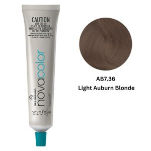 NOVACOLOR AB7.36 LT AUB BLONDE