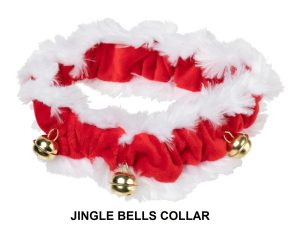 FUZZYARD JINGLE BELLS COLLAR S/M