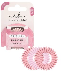 INVISIBOBBLE HAIR SPIRAL PINKS 3PC