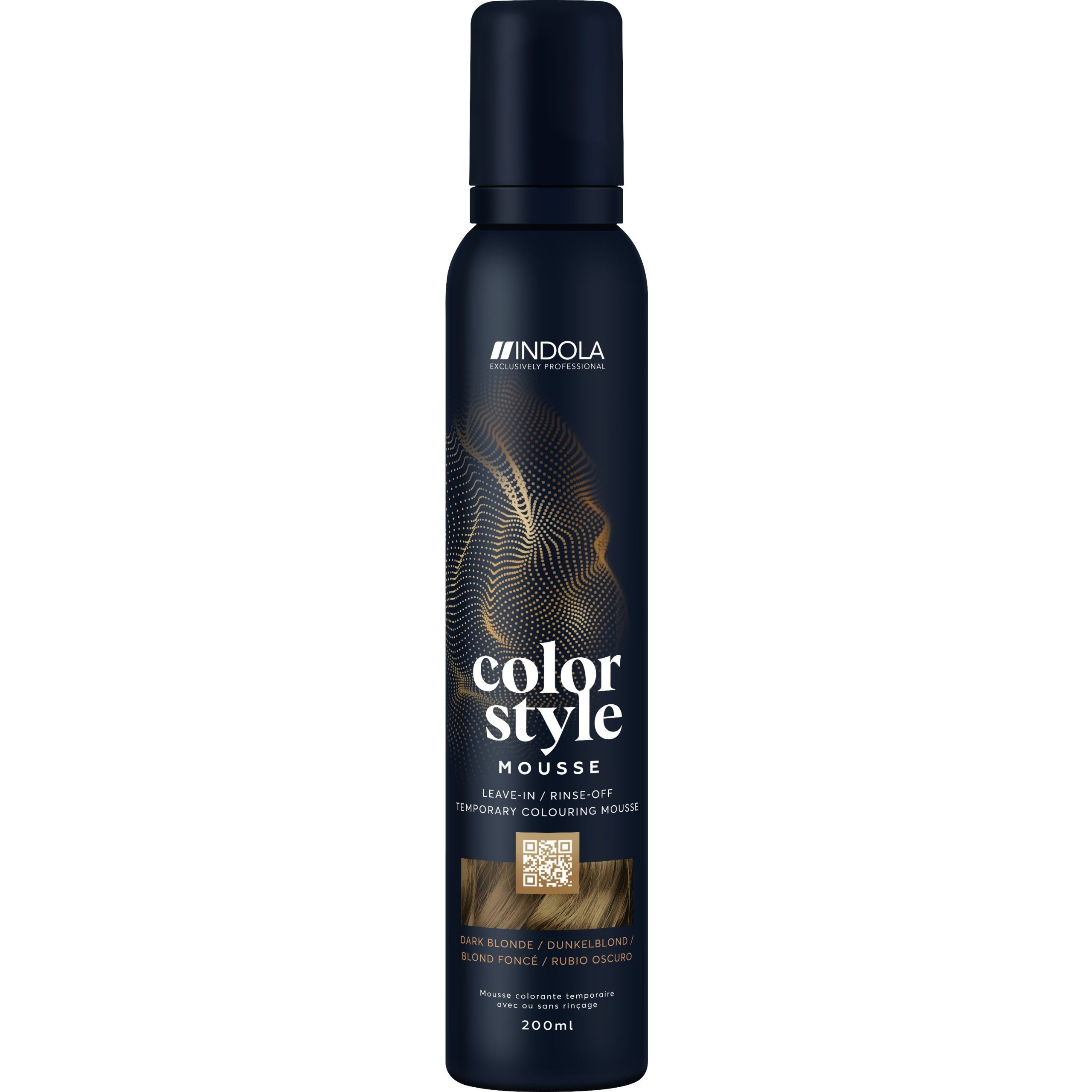 INDOLA COL STYLE MOUSSE DARK BLONDE