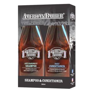 AMERICAN BARBER ANTI DANDRUFF DUO