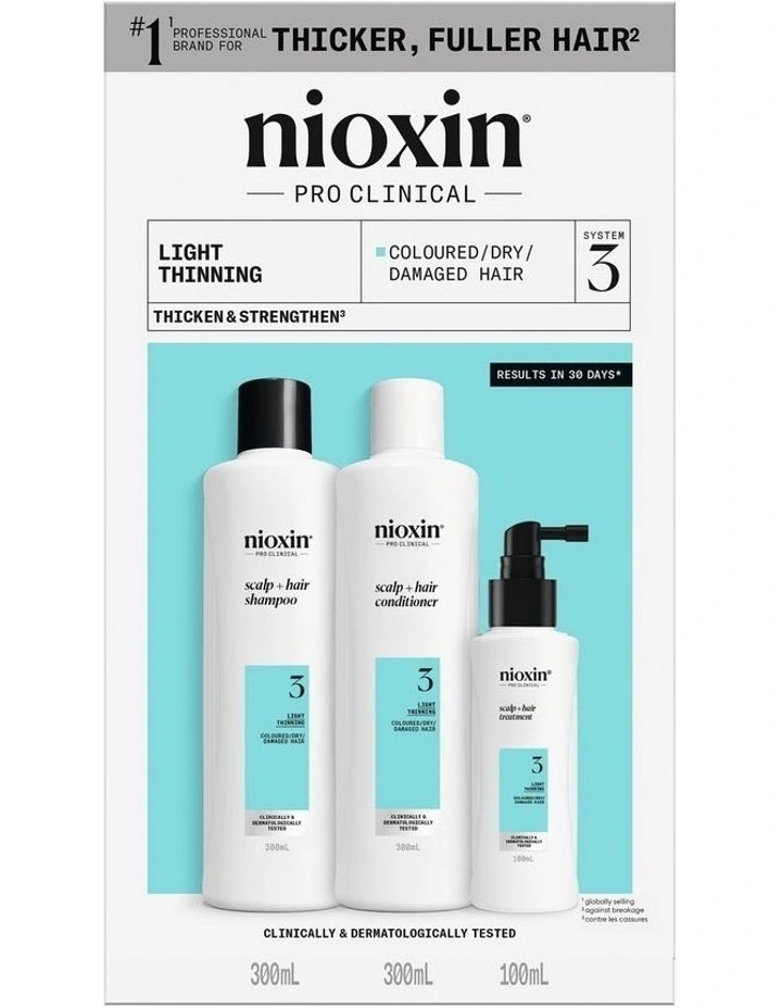 NIOXIN FULL SIZE KIT SYSTEM 3