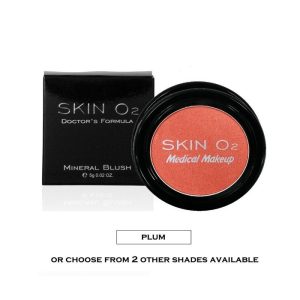 SKIN O2 MINERAL BLUSH PLUM