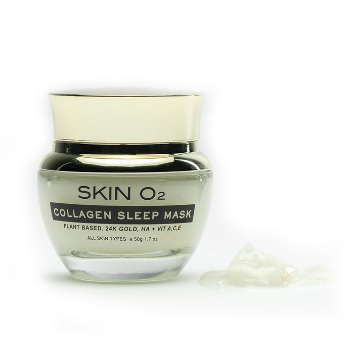 SKIN O2 24K GOLD COLLAGEN SLEEP MASK