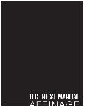 AFFINAGE PROFESSIONAL TECH MANUAL