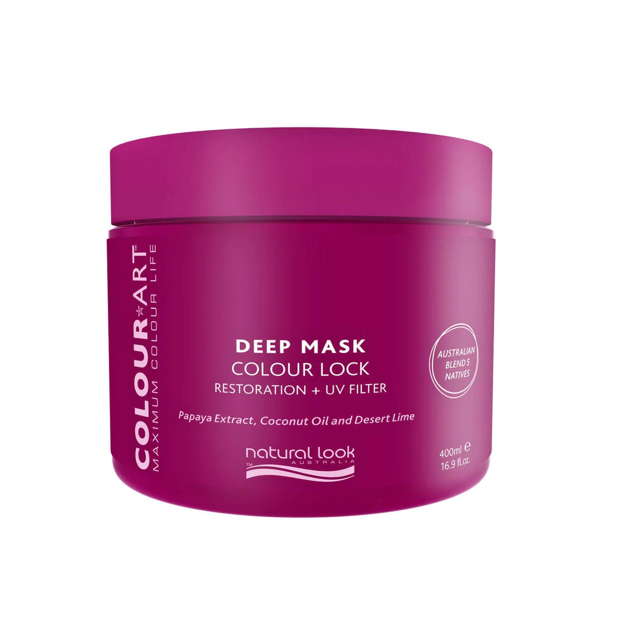 NAT LOOK COLOUR-ART DEEP MASK 400ML