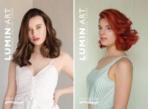 LUMINART POSTER SET A BRUNETTE-RED