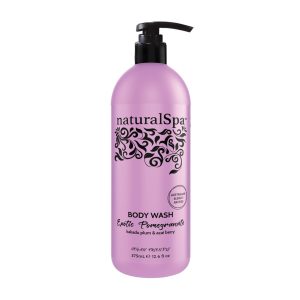 NAT SPA BODY WASH 375 EXOT. POMEG.