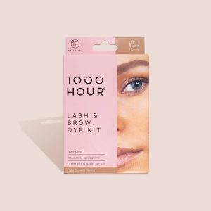1000HR LASH & BROW DYE KIT LT BRN HON