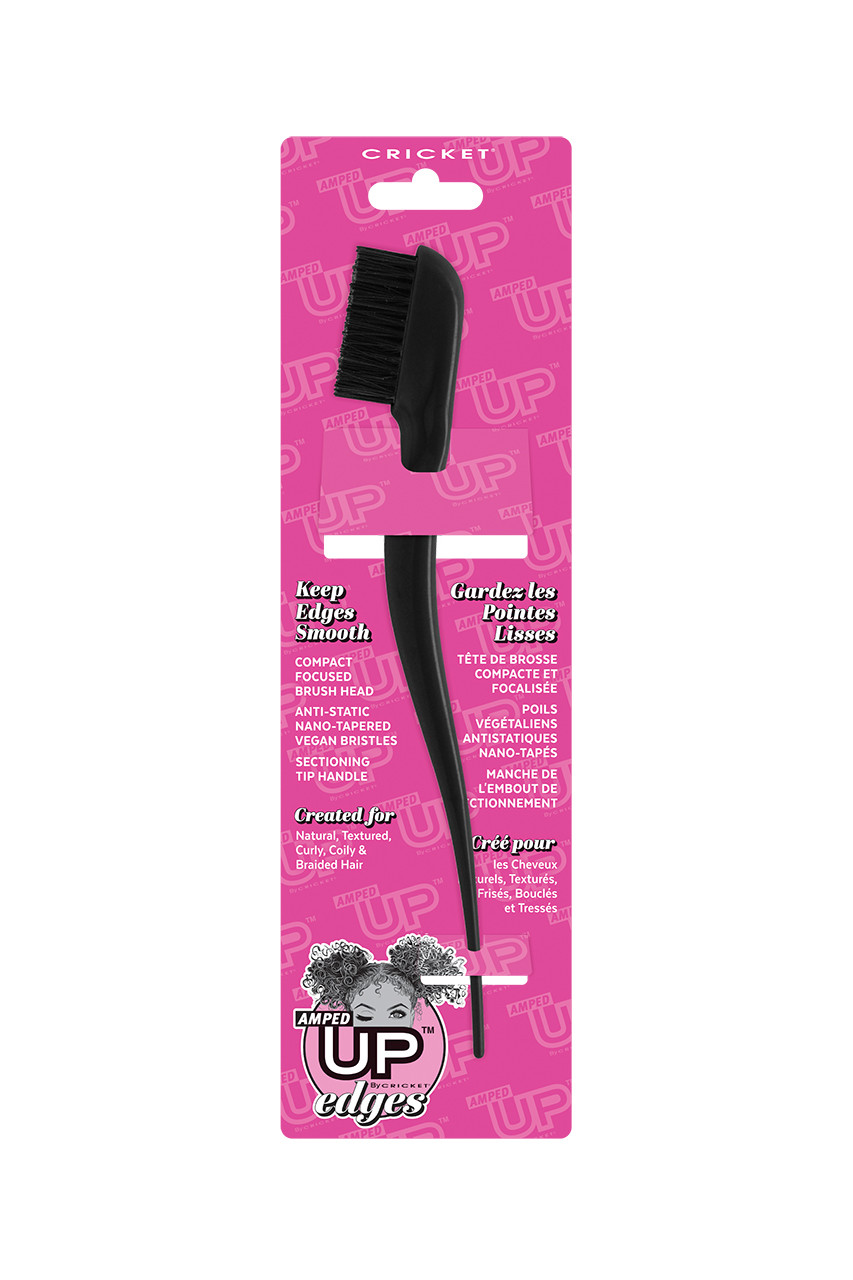 AMPED UP EDGES BRUSH - BLACK
