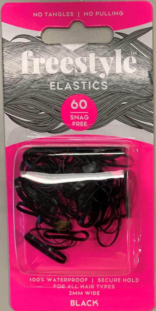 FREESTYLE SNAG FREE 2MM BLACK 60PC