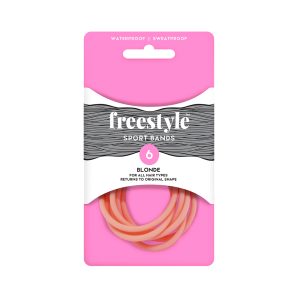 FREESTYLE SPORTS BANDS 6PC BLONDE