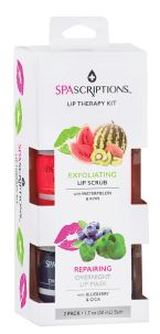 SS EXFOL LIP KIT WMELON & BLUEBERRY