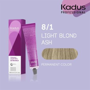 KADUS PERMANENT COLOR 8/1 60G