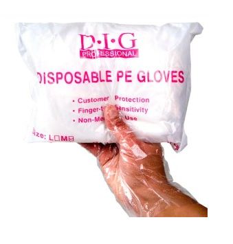 GLOVES DISPOSABLE 'MED' PK100