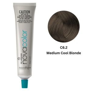 NOVACOLOR C6.2 MED COOL BLONDE