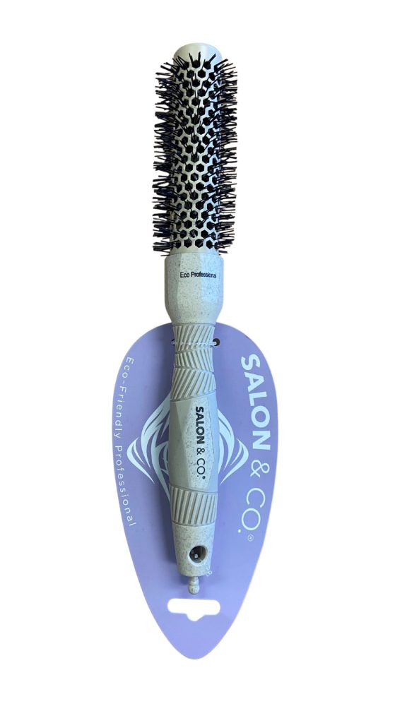 SALON & CO SILVER ROUND BRUSH 25MM