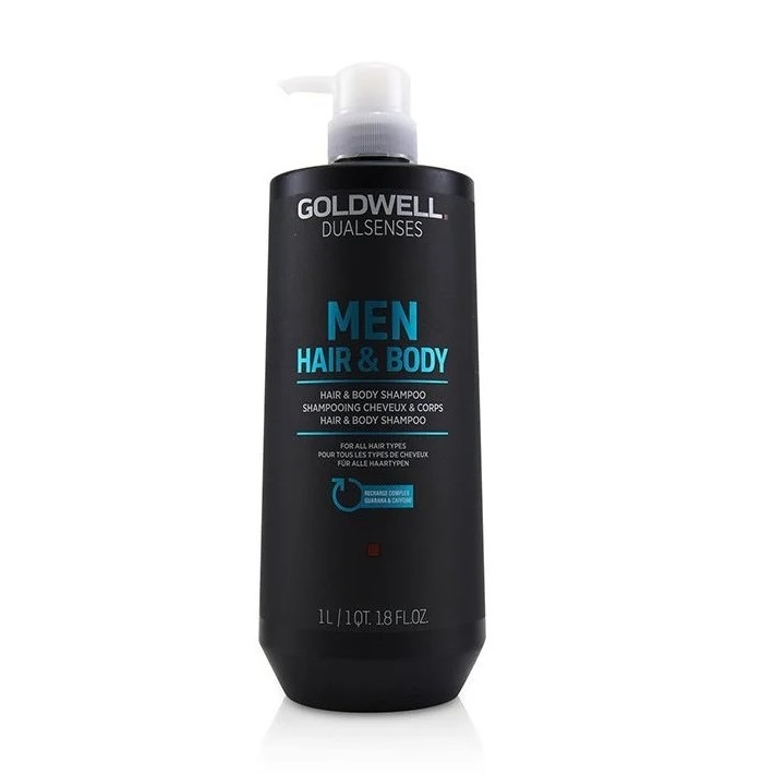DUALSENSES MEN HAIR & BODY SHP 1L