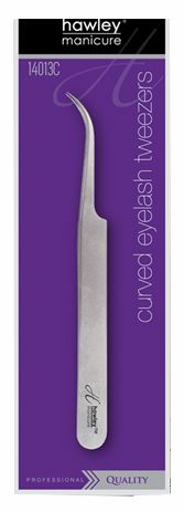 HAWLEY SS LASH TWEEZER CURVED