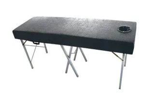 COUCH COVER C.GREY W/FACE HOLE