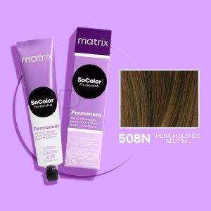 SOCOLOR 508N MED BLONDE NEUT EC