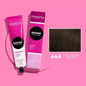 SOCOLOR 6AA LT BROWN ASH ASH