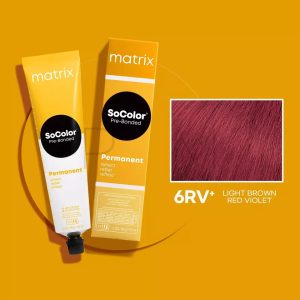SOCOLOR 6RV+ LT BRN RED VIOLET PLUS
