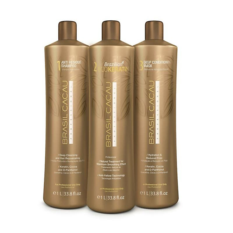 BRASIL CACAU 1L KIT ECO KERATIN