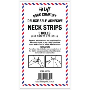 HILIFT NECK STRIPS (PACK 5 ROLLS)