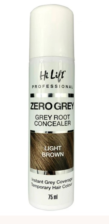 ZERO GREY ROOT CONCEALER LT BROWN