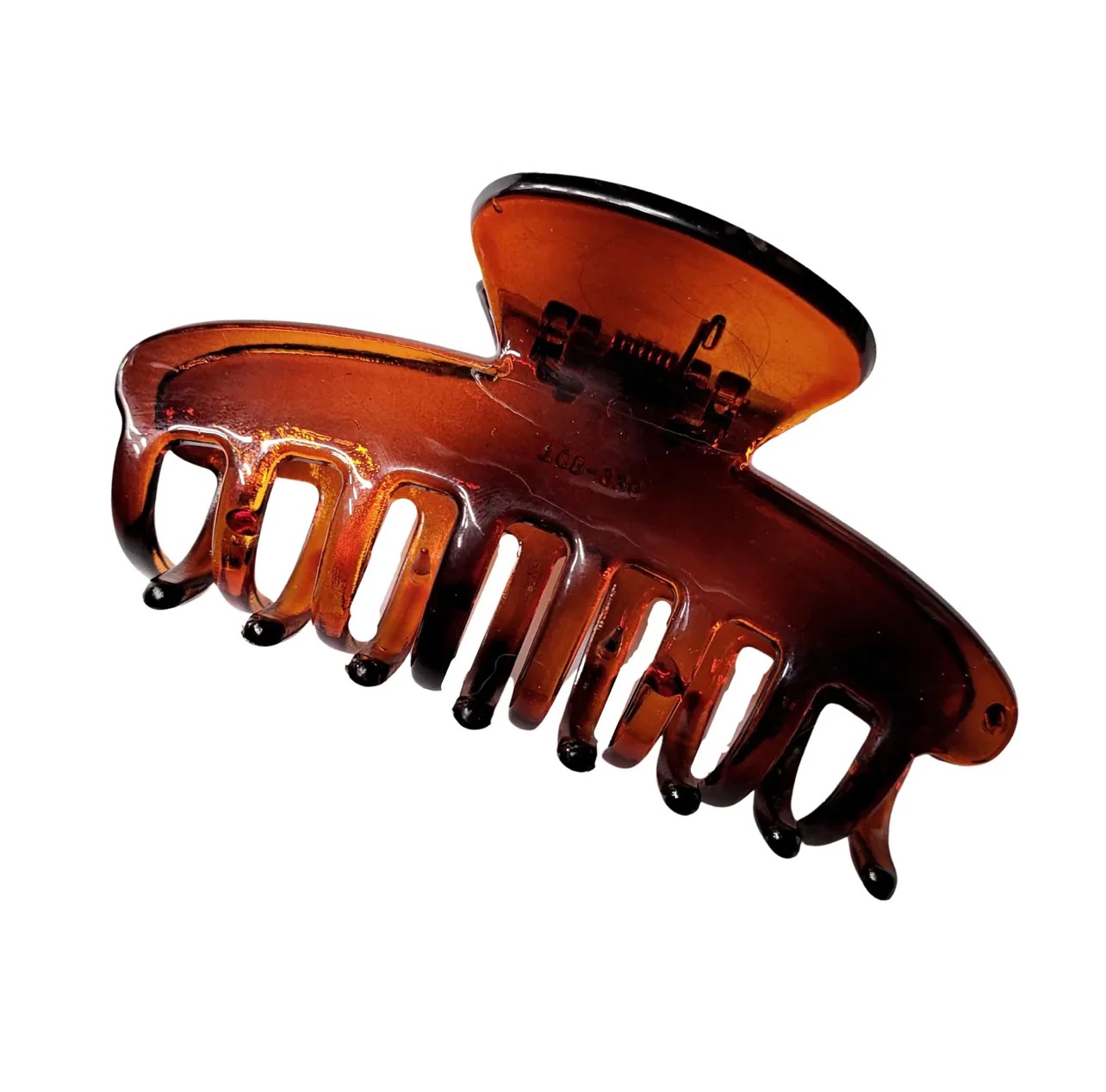 PINK PEWTER GLOSSY CLAW CLIP RUST