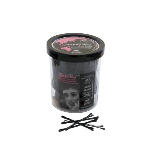 555 BOBBY PINS BLACK 2 INCH 200G