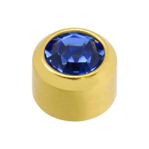 C/BLU BIRTHSTONE GOLD SEPT