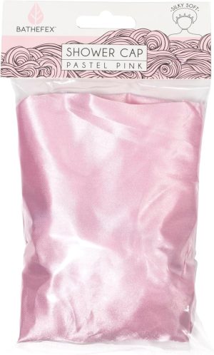 BATHEFEX PASTEL PINK SHOWER CAP