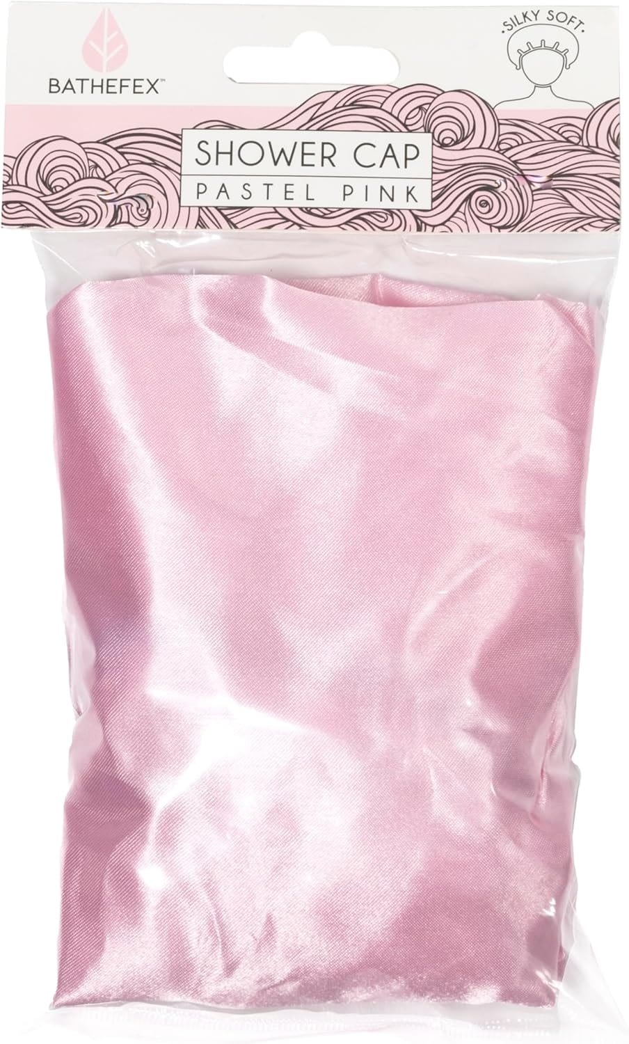 BATHEFEX PASTEL PINK SHOWER CAP