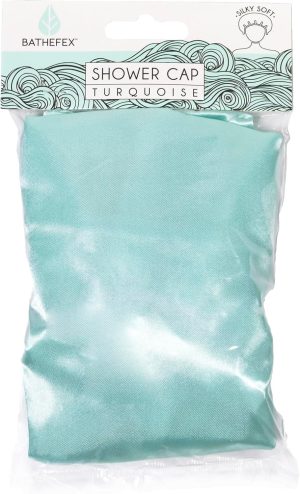 BATHEFEX TURQUOISE SHOWER CAP