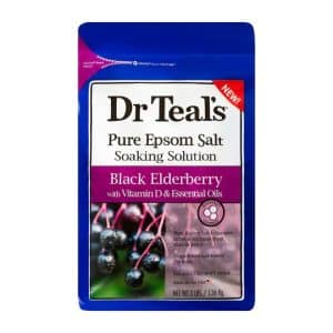 DR TEALS EPSOM SALT BLK ELDRBRRY 1.36KG