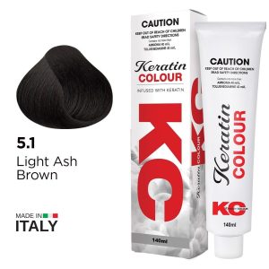KERATIN COLOUR 5.1 LIGHT ASH BROWN