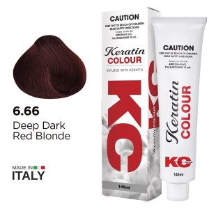 KERATIN COLOUR 6.66 DEEP DK RED BLONDE