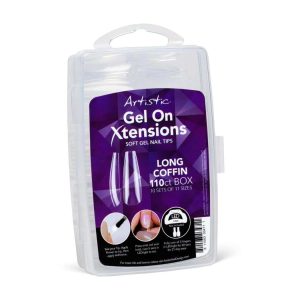 GEL ON XTENSIONS LONG COFFIN PK110