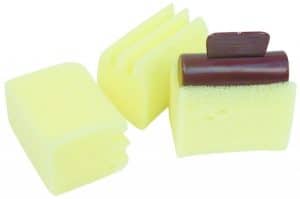 PERMING SPONGE SET 3PKT & HOLDER