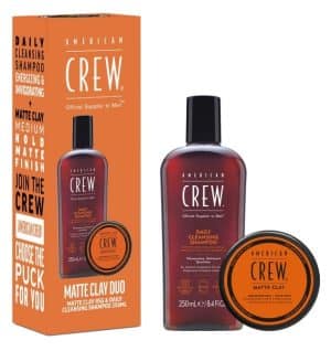 AM CREW MATTE CLAY/DAILY CLEANSE DUO