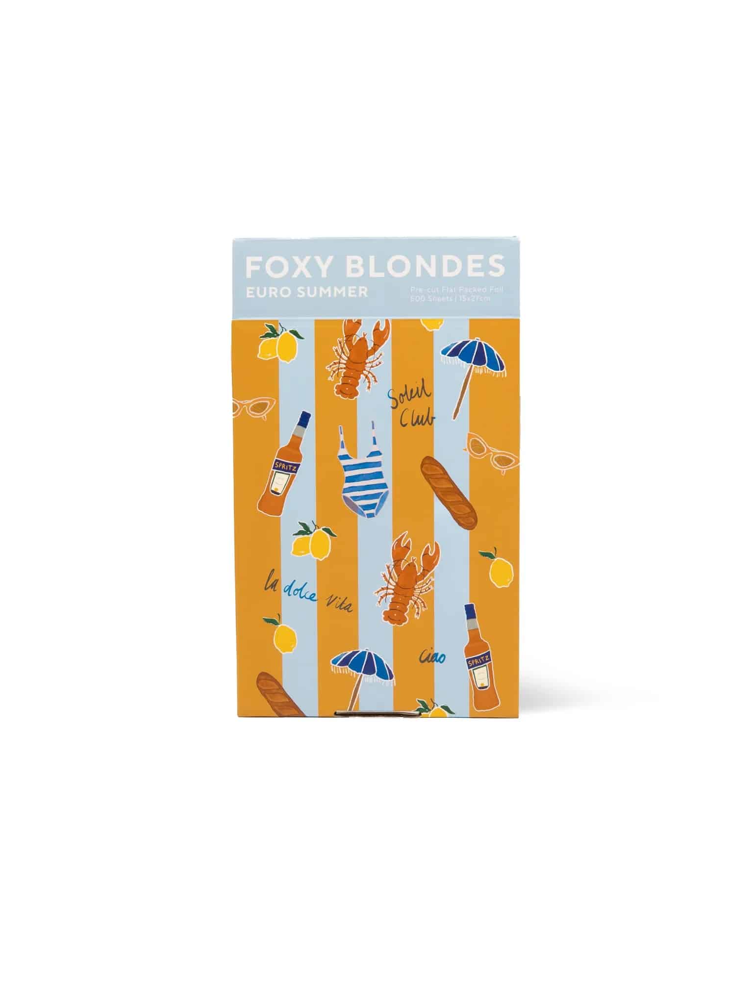 FOXY BLONDES FLAT PACK EURO SUMMER