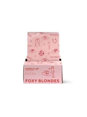 FOXY BLONDES POP UP FOIL SADDLE UP