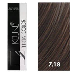 KEUNE TINTA COLOR 7.18 - 62718